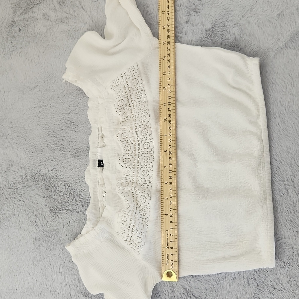 DIVIDED H&M cropped peasant top - Picture 5 of 6